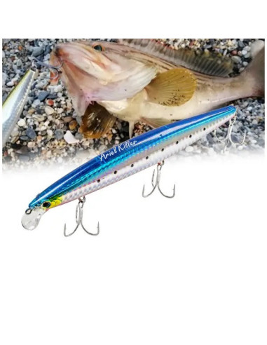 HuntHouse Ariel Killer 140S Blue Red Belly